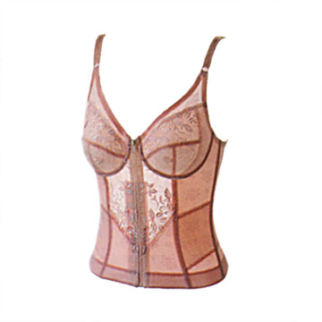 【华歌尔】美化腰部长<em>腰胸罩</em>AB加大罩杯(柔粉